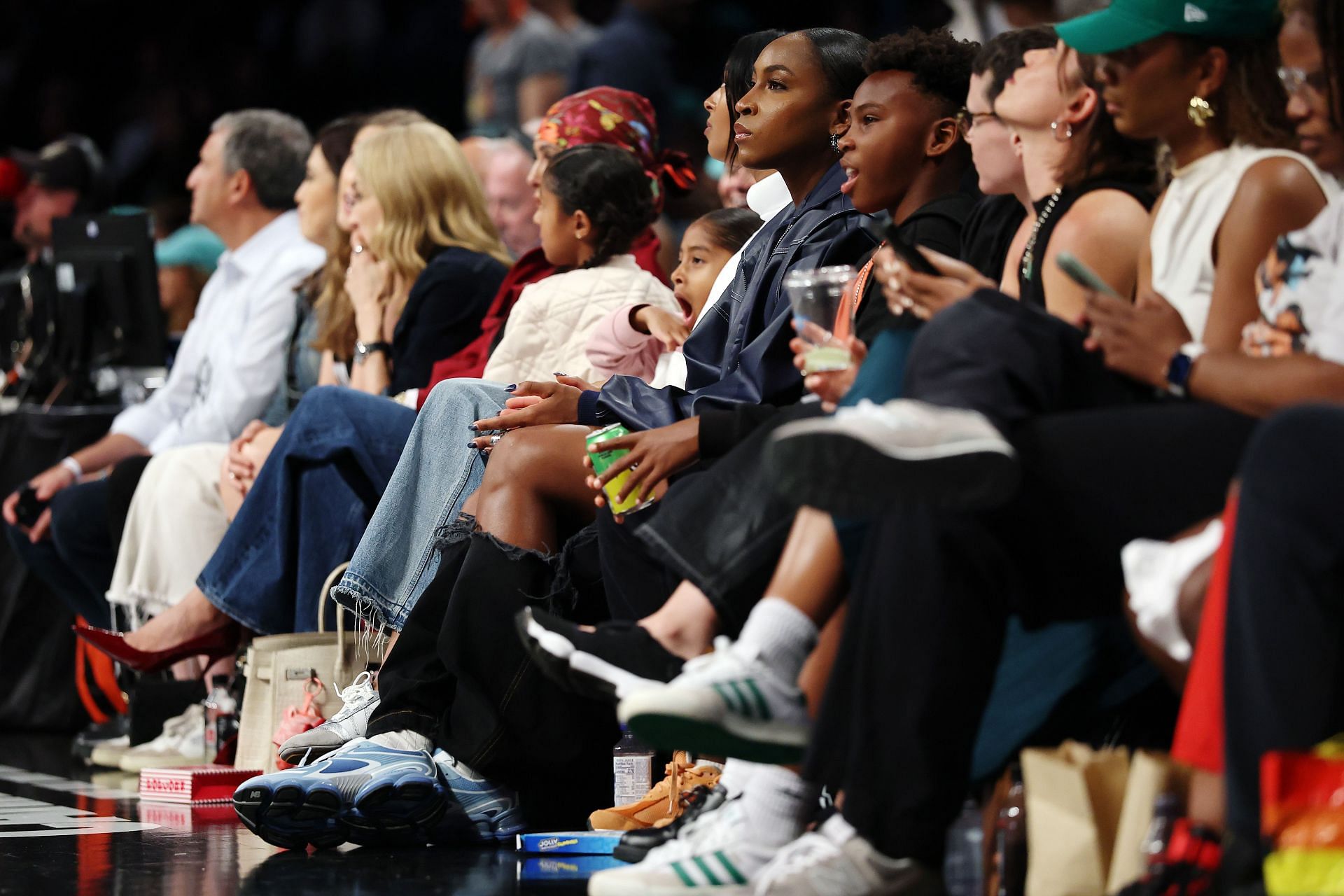Gauff at Chicago Sky v New York Liberty - Source: Getty